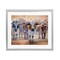Stupell Industries Trotting Longhorn Cattle Framed Print Under Glass, design by James Corwin